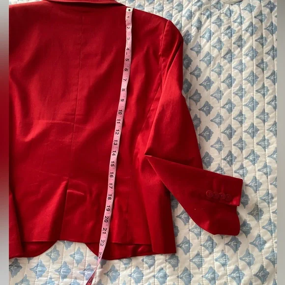 Zara Red Blazer - Picture 11 of 12